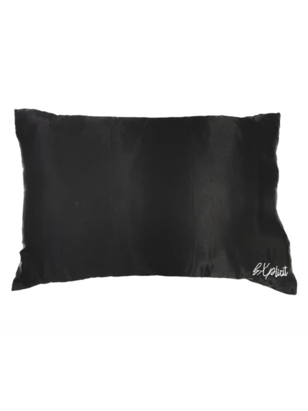 Bxplicit Black Satin Pillow Case